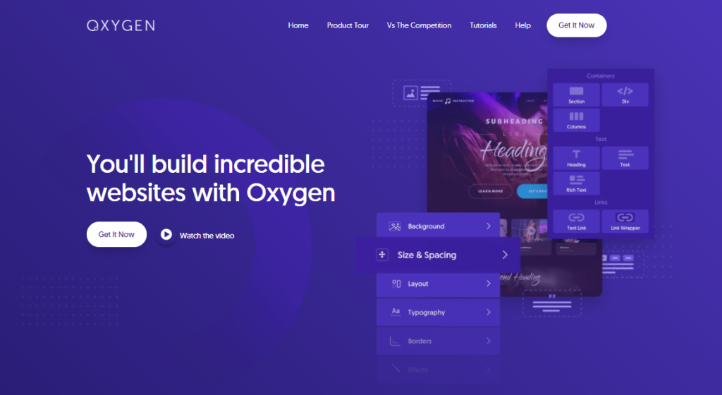 Oxygen WordPress Page Builder