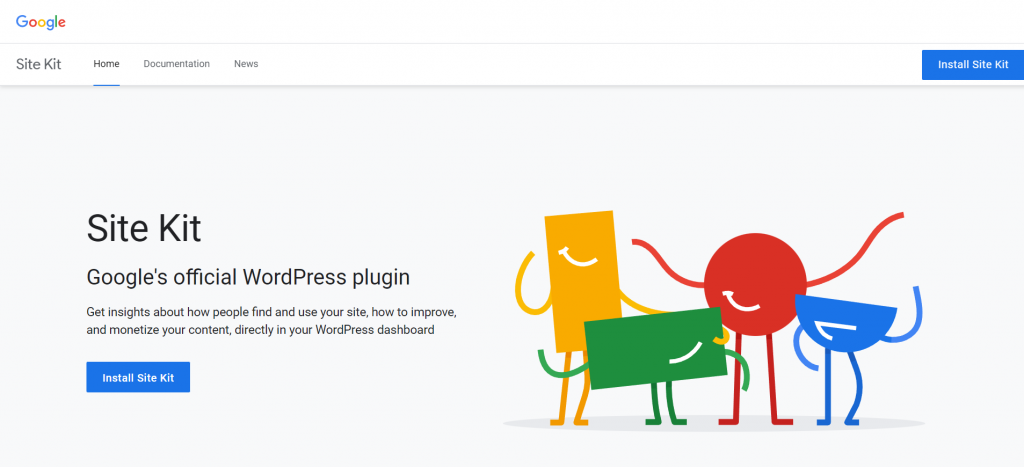 Site Kit – Google's official WordPress plugin