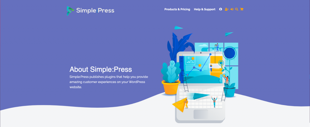 Simple:Press plugin homepage