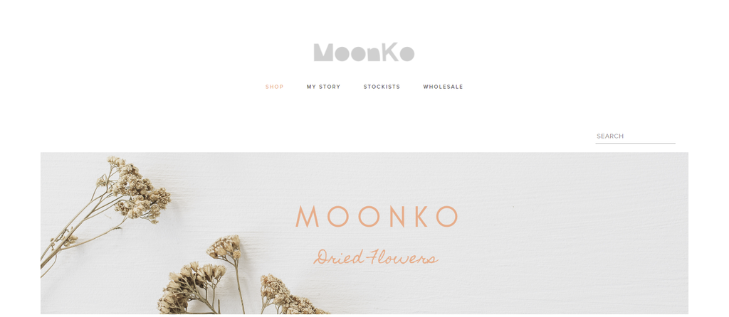 Crafts website Moonko
