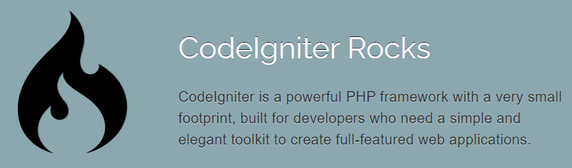 Codelgniter Rocks homepage