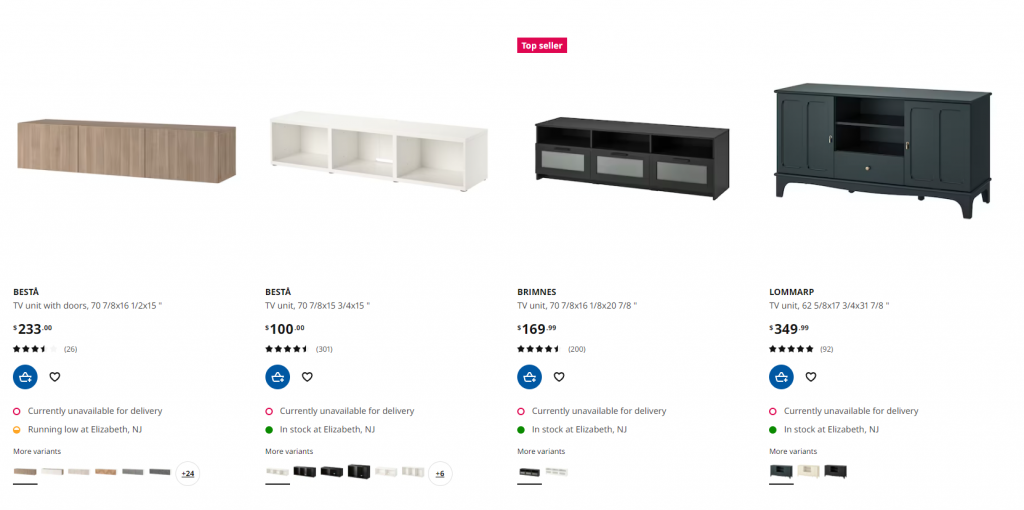 IKEA product page
