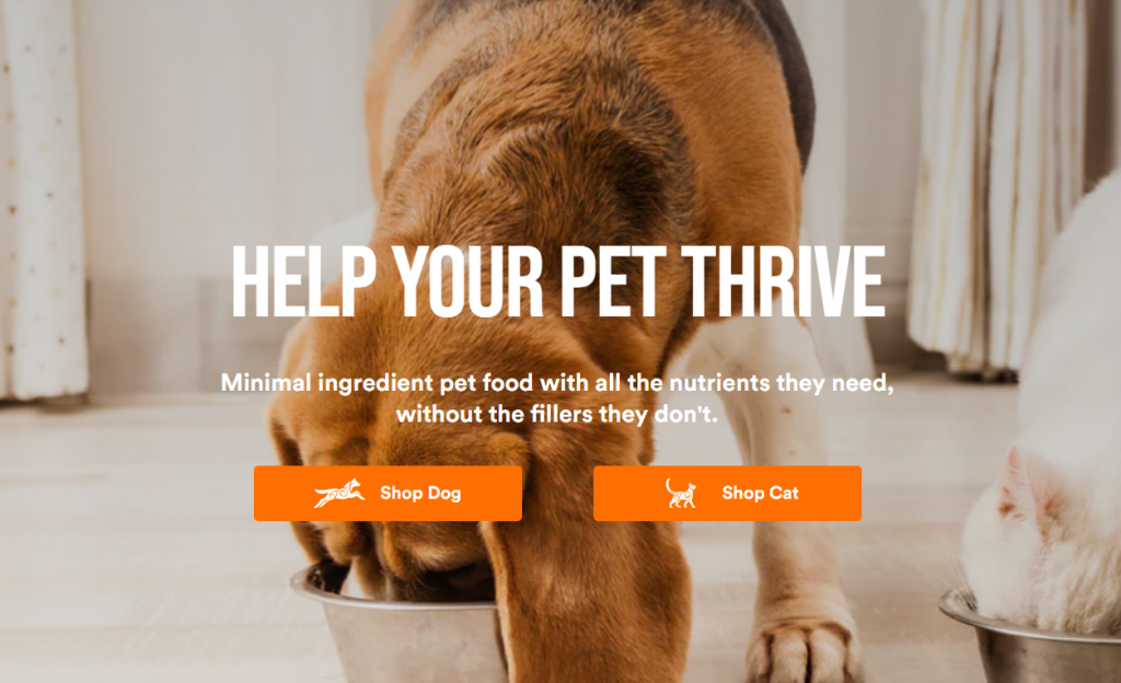The Koha Pet StoryBrand website example