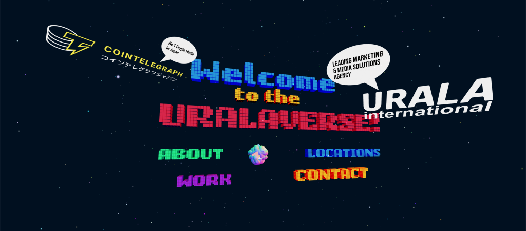Urala International home page