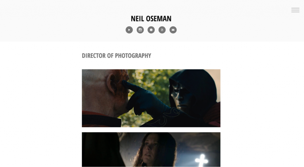 Neil Oseman homepage