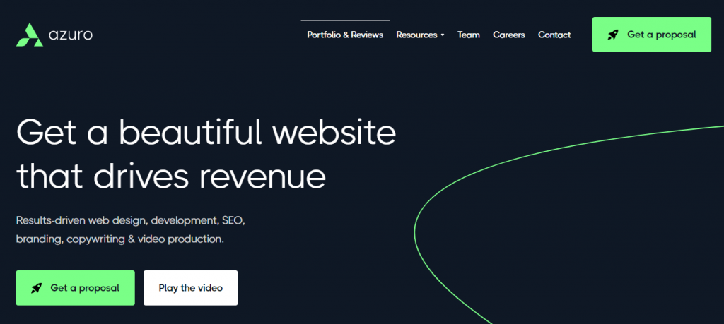 The Azuro Digital WordPress Website Design Company.