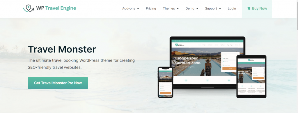 The demo page of Prime Travel